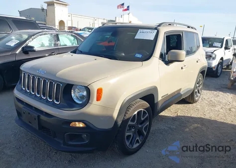 2016 Jeep Renegade Latitude z USA, uszkodzony, nr VIN ZACCJABW9GPE27831